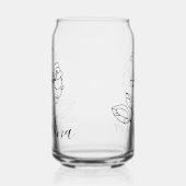 Personalisierter Juni Honeysuckle Birth Blume Gesc Dosenglas (Rechts)