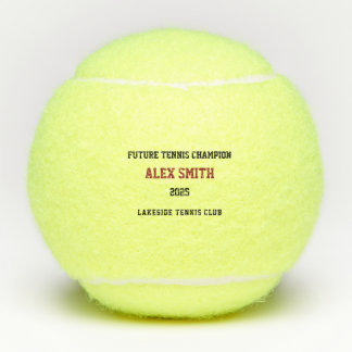Personalisierter Junior-Tennisball – Zukünftiger C Tennisbälle