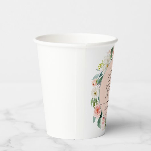 Personalisierter Kaffee aus Braut und Gräuel Pappbecher (Rechts)