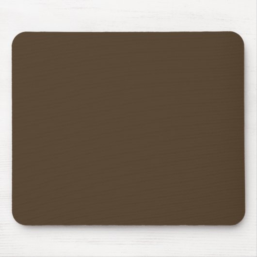 Personalisierter Kaffee Brown Single gefärbt Mousepad (Vorne)