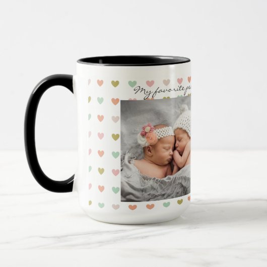 Personalisierter Kaffee-Cup für Großeltern Tasse (Links)