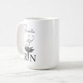 Personalisierter Kaffee-Cup, Geschenk für Krankens Kaffeetasse (Vorderseite Links)