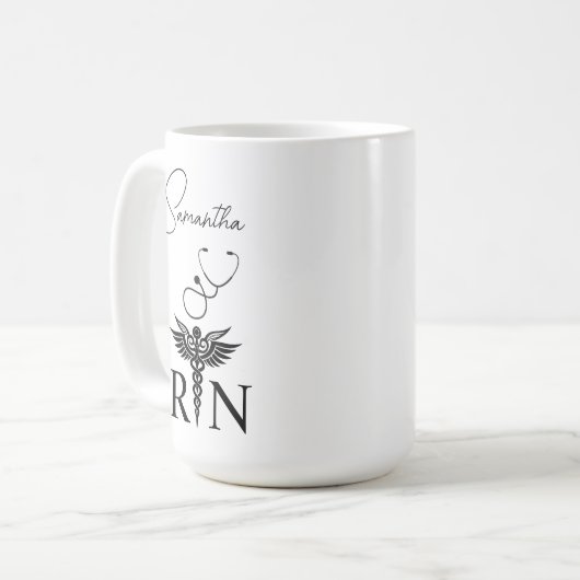 Personalisierter Kaffee-Cup, Geschenk für Krankens Kaffeetasse (Vorderseite Links)