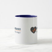 Personalisierter Kaffee der Dermatologin Tasse (Zentrum)