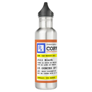 Personalisierter Kaffee Edelstahlflasche