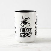 Personalisierter Kaffee für die Combo-Tasse - Free Tasse (Zentrum)