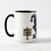 personalisierter Kaffee "Gone Fish'n" Tasse (Links)
