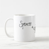 personalisierter Kaffee Kaffeetasse (Links)