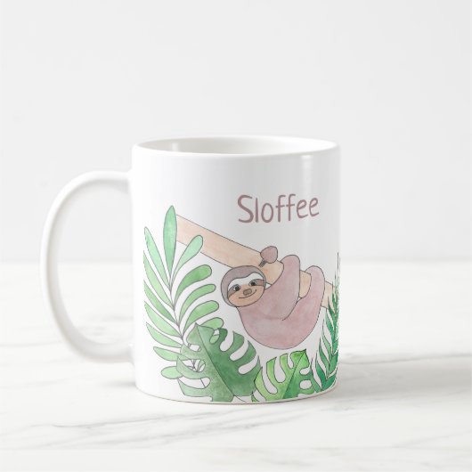 Personalisierter Kaffee Kaffeetasse (Links)