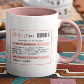 Personalisierter Kaffee/Tee Rezept Tasse