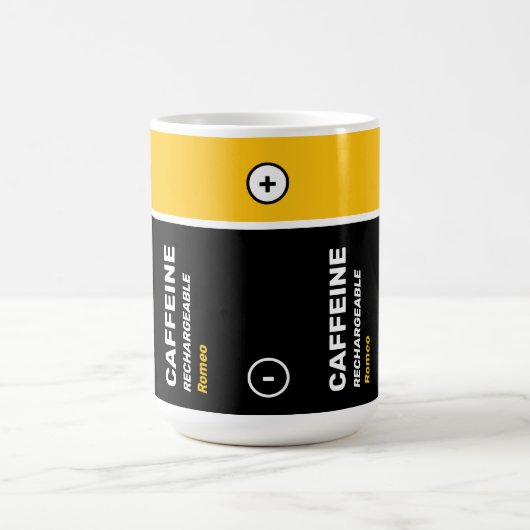 Personalisierter Kaffee Wiederaufladbare Tasse (Mittel)