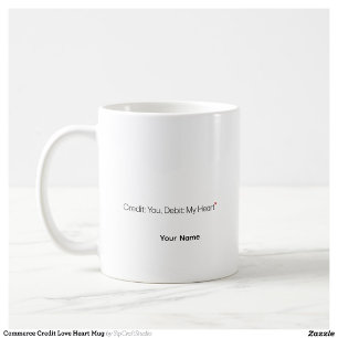 Personalisierter Kaffeebecher für Buchhalter mit K Kaffeetasse