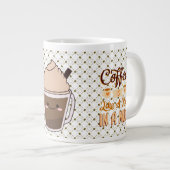 Personalisierter Kaffeebecher Jumbo-Tasse (Vorderseite Rechts)