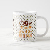 Personalisierter Kaffeebecher Jumbo-Tasse (Rechts)
