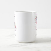Personalisierter Kaffeebecher mit Geburtsblume für Kaffeetasse (Mittel)