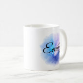 Personalisierter Kaffeebecher mit individuellem Na Kaffeetasse (VorderseiteRechts)