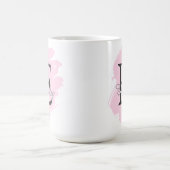 Personalisierter Kaffeebecher mit Monogramm und Na Kaffeetasse (Mittel)