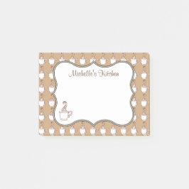 Personalisierter Kaffeepapitnotiz Post-it Klebezettel