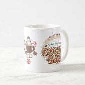 Personalisierter Kakao-Bar-Mug | Benutzerdefiniert Kaffeetasse (VorderseiteRechts)