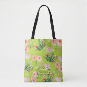Personalisierter Kaktus-Chic Tasche (Vorderseite)