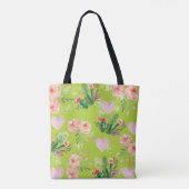 Personalisierter Kaktus-Chic Tasche (Rückseite)