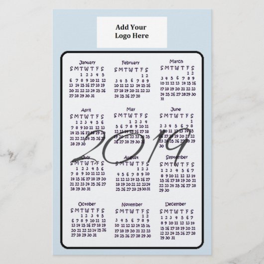Personalisierter Kalender 2019 - benutzerdefiniert Flyer (Vorne)
