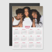 personalisierter Kalender 2025 Magnetkarte (Vorne/Hinten)