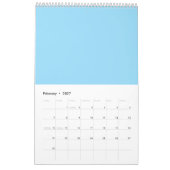 Personalisierter Kalender 2026 - Benutzerdefiniert (Feb 2027)