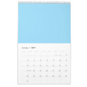 Personalisierter Kalender 2026 - Benutzerdefiniert (Jan 2027)