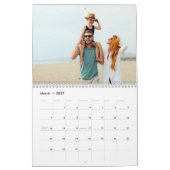 Personalisierter Kalender 2026 Foto-Geschenk (Mär 2027)