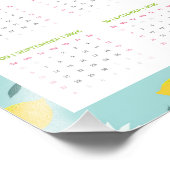 Personalisierter Kalender 2026 Fotodruck (Ecke)