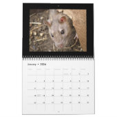 Personalisierter Kalender der Wildtiere (Jan 2026)