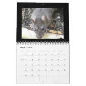 Personalisierter Kalender der Wildtiere (Mär 2026)
