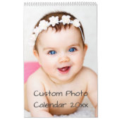 Personalisierter Kalender des benutzerdefinierten  (Titelbild)