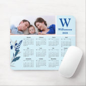Personalisierter Kalender des Familien-Foto-2018 Mousepad (Mit Mouse)