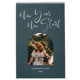 Personalisierter Kalender des  Fotos mit den Maler