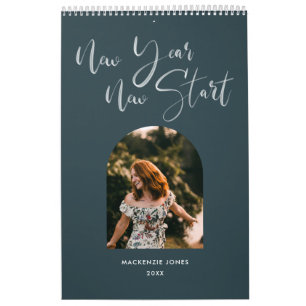Personalisierter Kalender des  Fotos mit den Maler