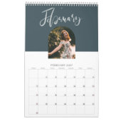 Personalisierter Kalender des Fotos mit den Maler (Feb 2027)