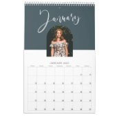 Personalisierter Kalender des Fotos mit den Maler (Jan 2027)