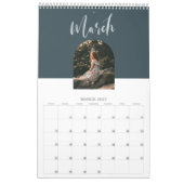 Personalisierter Kalender des Fotos mit den Maler (Mär 2027)