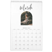 Personalisierter Kalender des  Fotos mit den Maler (Mär 2027)