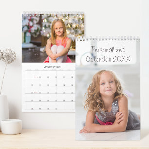 Personalisierter Kalender für benutzerdefinierte F