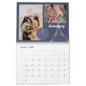 Personalisierter Kalender inspiriert Zeiträume (Jan 2027)