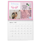 Personalisierter Kalender inspiriert Zeiträume (Feb 2027)