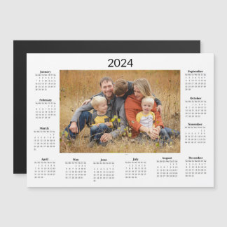Personalisierter Kalender - Magnet 2024