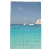 Personalisierter Kalender - Strand (Mär 2027)