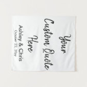 Personalisierter Kalkulationsplatz Wandteppich (Vorderseite (Horizontal))