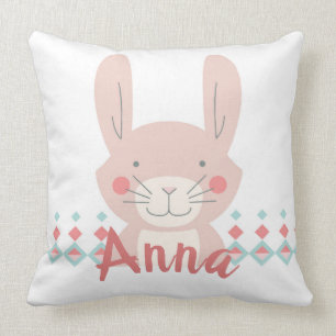 Personalisierter Kaninchenpilz Kissen