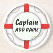Personalisierter Kapitän Untersetzer (Vorne)