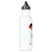 Personalisierter Karate-Junge Trinkflasche (Links)